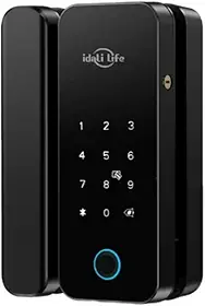 Fechadura De Porta Inteligente WiFi À Prova D'água Eletrônica De Impressão Digital Para De madeira IDALI LIFE
