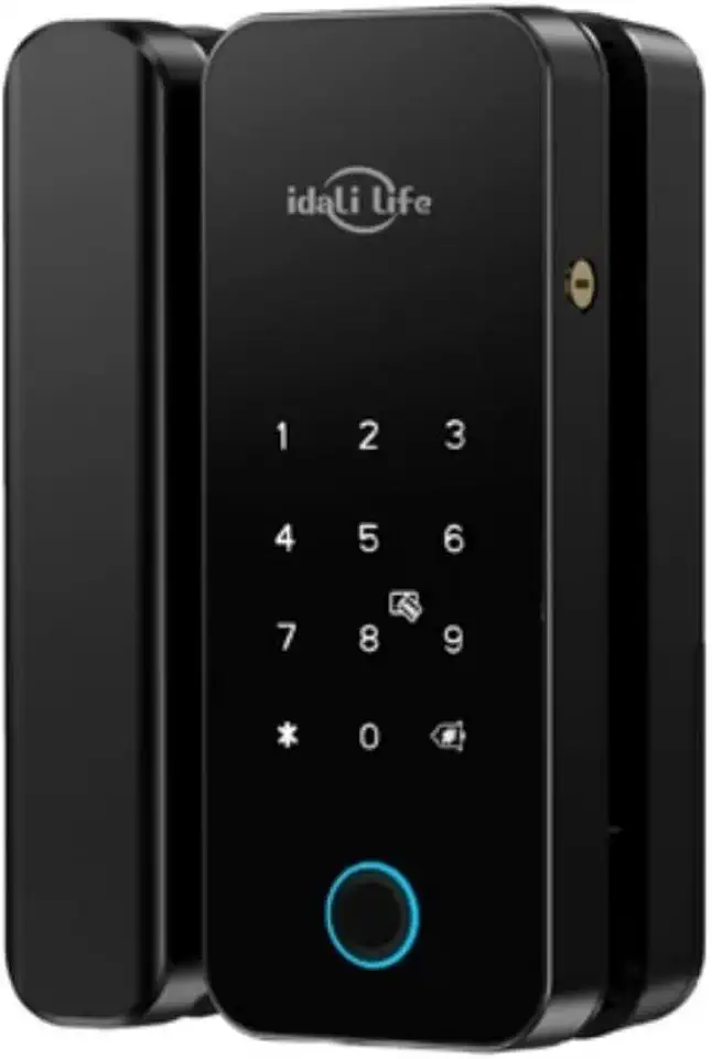 Fechadura De Porta Inteligente WiFi À Prova D'água Eletrônica De Impressão Digital Para De madeira IDALI LIFE