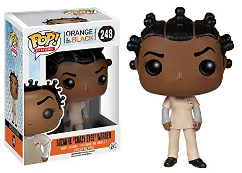 Funko 5792 Pop Television Toy - Orange Is the New Black - Suzanne Crazy Eyes Warren Vinyl Bobble Head Figure