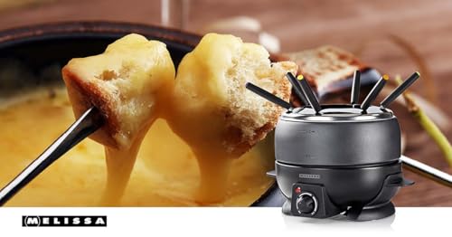 Miniatura 9 de Melissa Set De Fondue - Eléctrico, 2,3 L De Capacidad, 800w - 6 Tenedores De Colores - Antiadherente - Temperatura Ajustable - Asas De Tacto Frío - Para 6 Personas