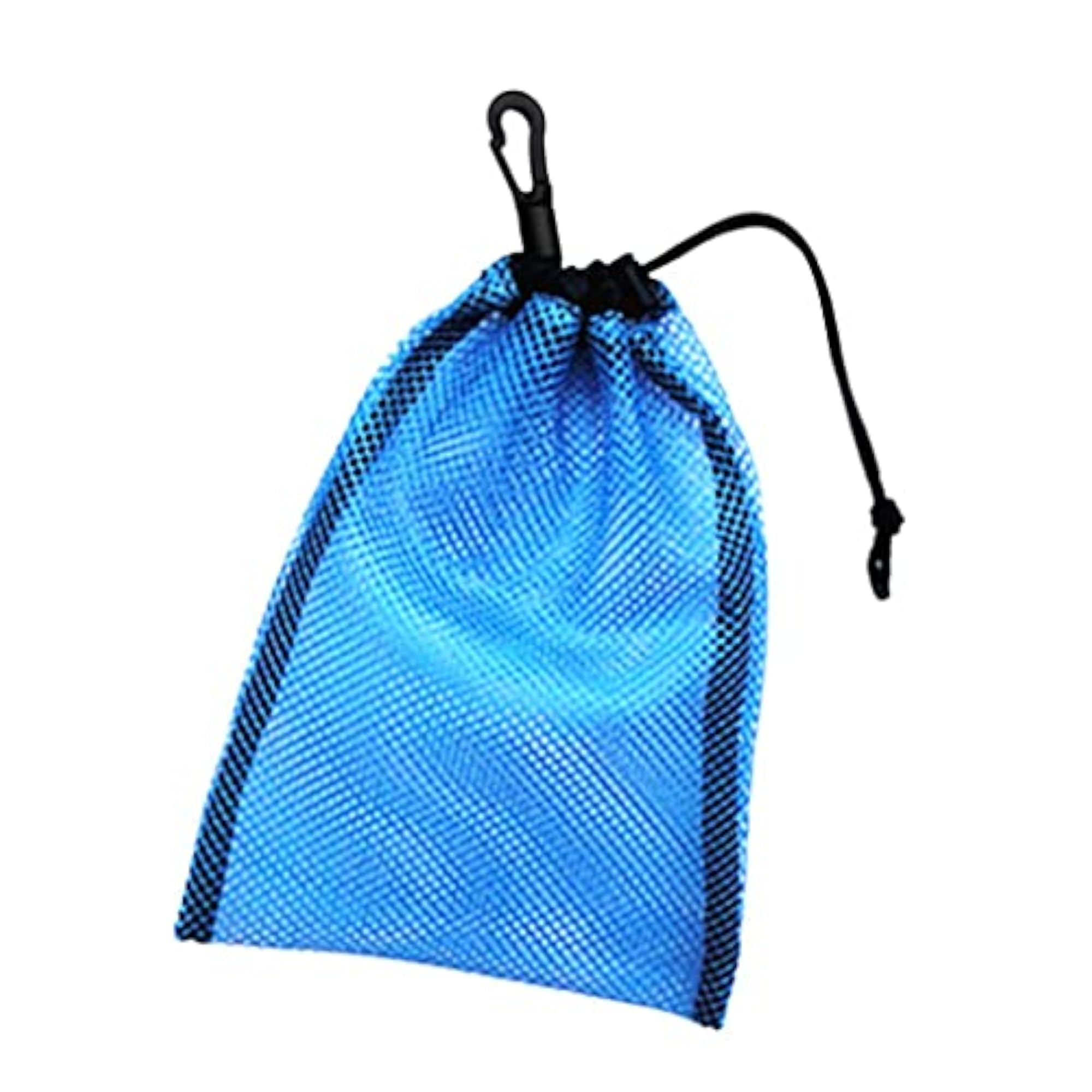 Dive Swimming Drawstring Mesh Bag, Blue