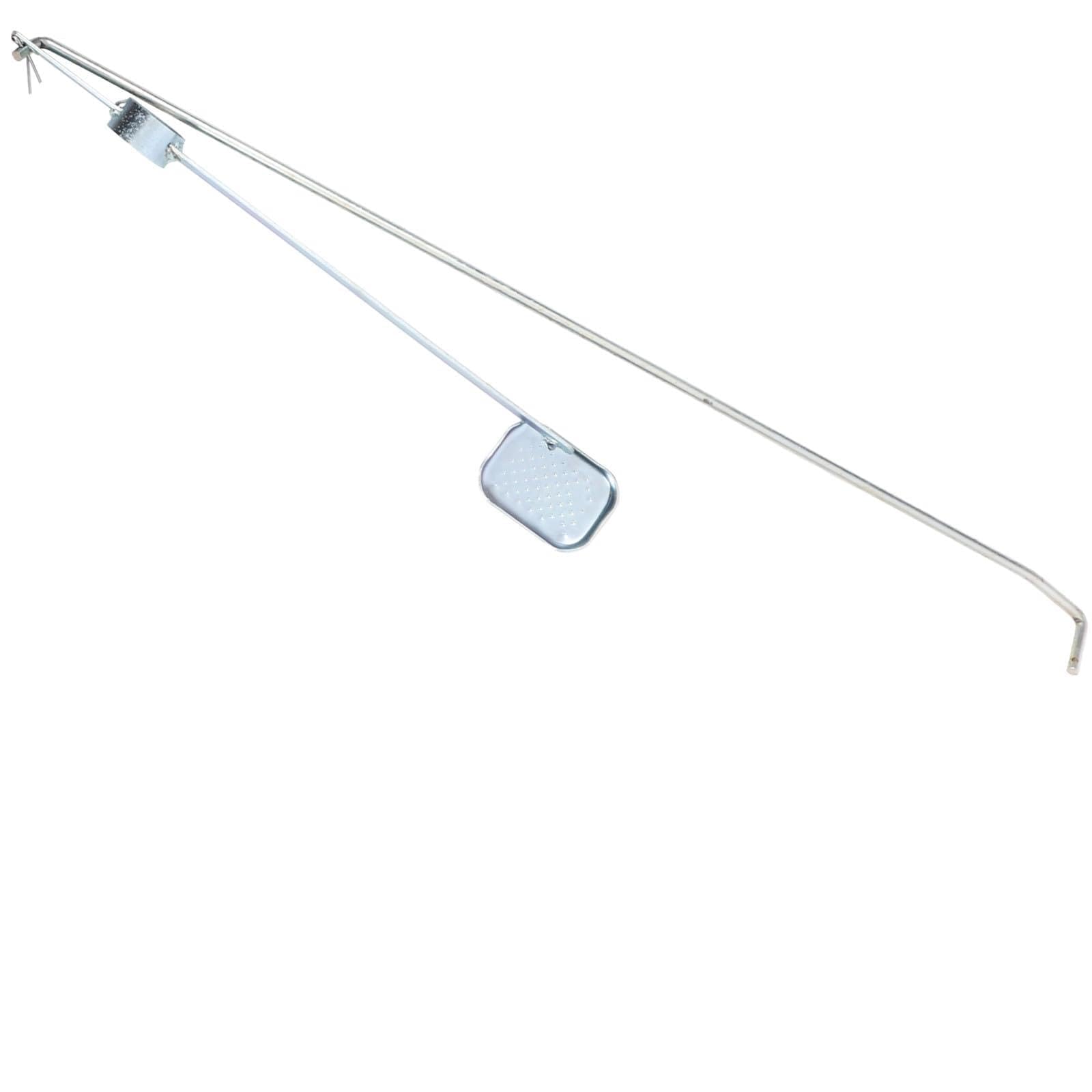 Pedal de metal para cubo de basura de 100l exterior