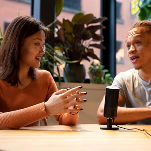 Quantum Stream, Microfono USB a Doppio Condensatore, Cardioide e Omnidirezionale, per Streaming, Registrazione e Gioco, Audio Alta Qualità, RGB, Cavo Alimentazione USB, per PC, Nero - Microfono streaming - Immagine 7