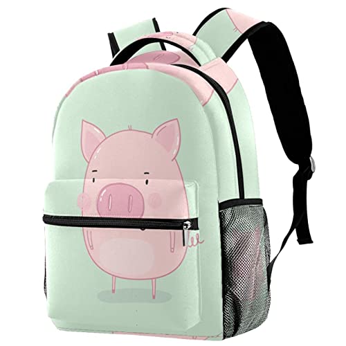 Sac à dos cochon rose rigolo qui égaye vos sorties et voyages scolaires