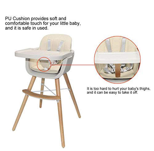 asunflower wooden high chair