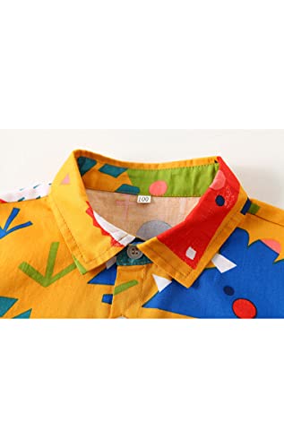 Image of Little Boys Gentleman Long Sleeves Woven Shirt with Bowtie + Suspenders Pants Two-Piece Set