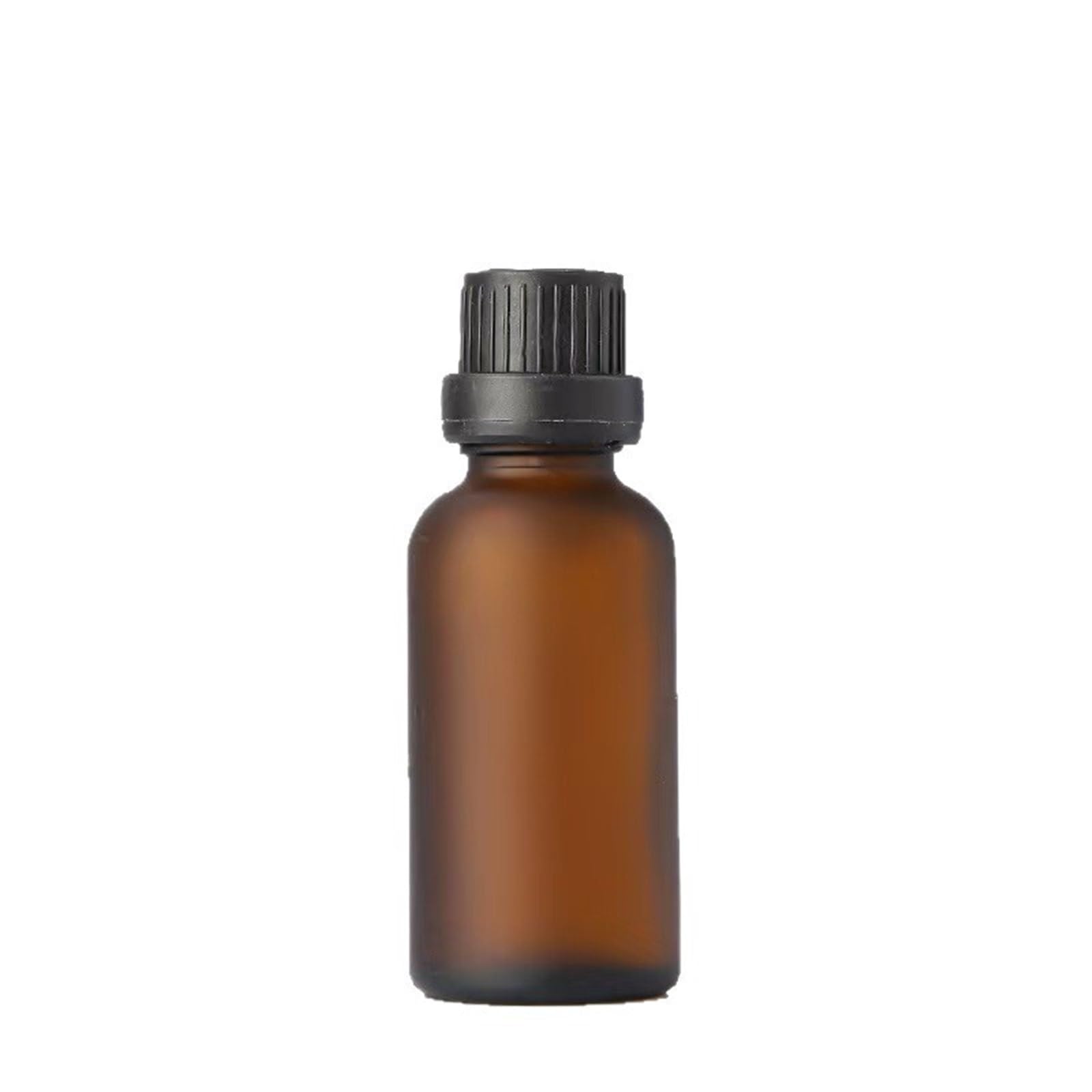 TRRYUIP Mini Pipette Dropper Bottle 20ml 30ml Frosted Amber Glass Dropper Bottle Perfume Matte Brown Container 10ml Serum Flavor Travel(1,50pcs,15ml)