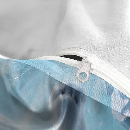 Housse de couette anti-acarien phoque en tissu résistant qui ne se décolore pas - 8