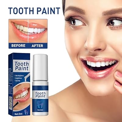 Tooth Paint - Instant White Tooth Paint, Gentle & Safe Teeth Whitening Tooth Paint, Quick & Simple to Use, Gentle for Sensitive Teeth (1)