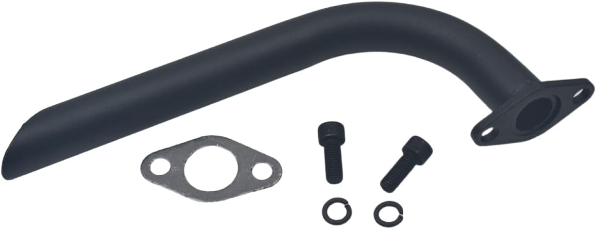 Header Exhaust Pipe for Coleman CT100U CC100X 98cc for Predator 79cc 3HP Engine for Massimo MB100 79cc go kart Mini Bike