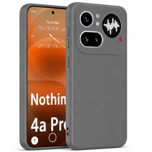 Image of FIRST MART Matte Silicone Back Cover for Nothing 4A Pro - Green