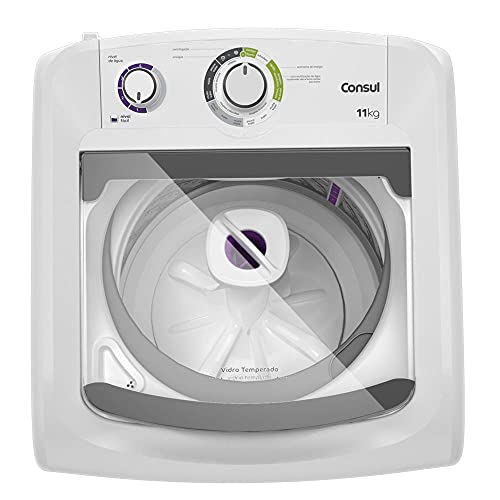 Lavadora de Roupas Vertical 11 Kg Automática 220 Volts, Branco, Consul