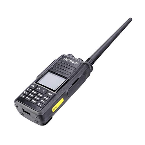 Retevis RT72 DMR Radios, Ham Digital 2 Way Radio Long Range,VHF UHF High Power Alarm SMS 1024 CH 1700mAh Dual Time Slot Group Call,for Travel Factory Emergency Rescue(1 Pack)