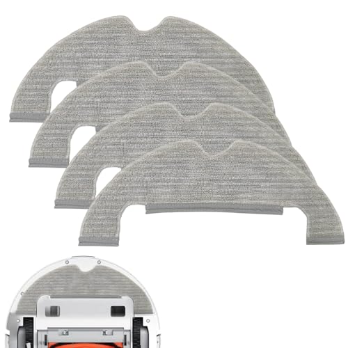 Image of HASTHIP Mopping Cloth for Mi Robot Vacuum Cleaner X10 Microfiber Absorbent Wet & Dry Use Mop Cloth Replacements for Vacuum X10.
