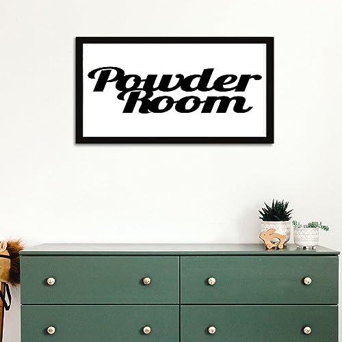 Décoration murale pour maison en bois avec cadre de qualité