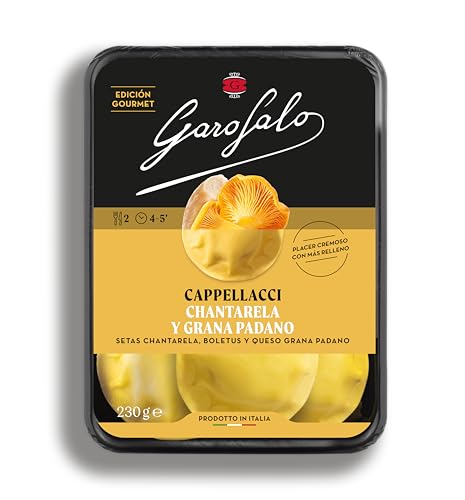 Garofalo Pasta Fresca, Capellaci con setas Chantarella ygrana Padano, 230g
