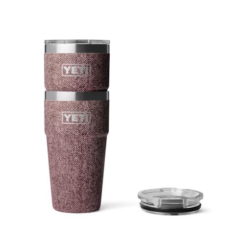 Image of YETI Rambler 20 oz Stackable Tumbler, Stainless Steel, Vacuum Insulated with MagSlider Lid