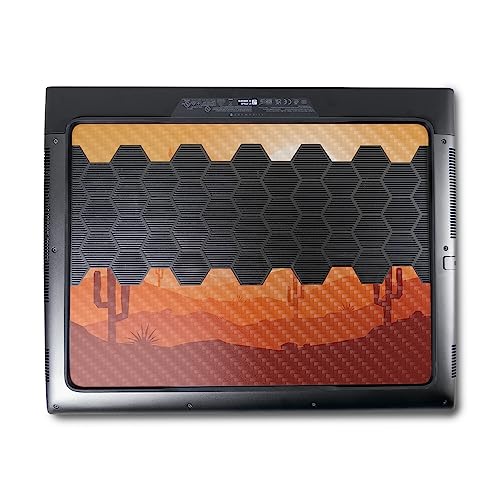 Image of MightySkins Carbon Fiber Skin Compatible with Alienware M18 R1 (2023) Full Wrap Kit - American Southwest | Protective, Durable Textured Carbon Fiber Finish | Easy to Apply | Made in The USA