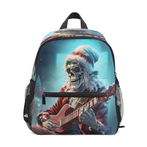 Sac de Christmas guitare squelette, le cadeau de rentrée pour enfant