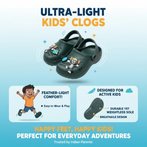 Image of GLJ Clogs for Kid Boy and Girl