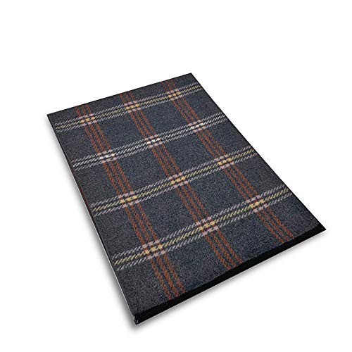 Bufanda De Seda para Hombre Otoño E Invierno Cuello A Cuadros Cálido 180 X 30Cm Zs-009
