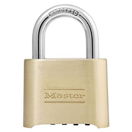 Image of Master Lock 175D Resettable Set-Your-Own Combination Lock, Die-Cast, with 1-inch shackle 2-Pack