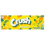 Crush Pineapple Soda 12oz Cans (Pack of 12)
