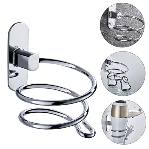 FONDOTIN Suporte Para Secador De Cabelo Suporte De Metal Para Montagem Na Parede Organizador De Prat