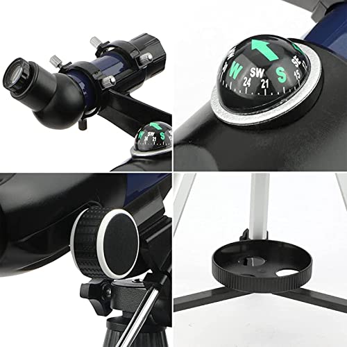 Telescopio astronómico refractor 70 mm apert. 500 mm focal miniatura 3