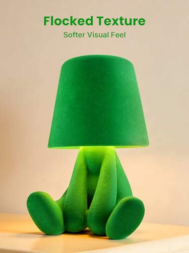 ytydo Modern Table Lamp for Youth: Rechargeable Cute Light for Kids Child Teen - Gift for Birthday Christmas Halloween Easter (Green) ytydo Modern Table Lamp for Youth: Rechargeable Cute Light for Kids Child Teen - Gift for Birthday Christmas Halloween Easter (Green) - Image 3