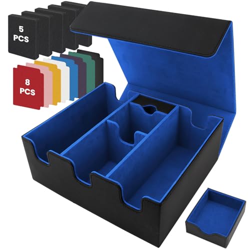 Caja Cartas Magic para 2200+ Cards,Caja para Cartas Mtg Commander...