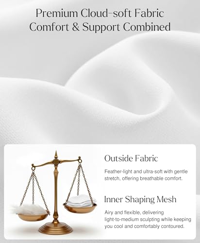 Image of Popilush Shapewear Bodysuit Plunge Deep V Neck Backless Going Out Tank Tops