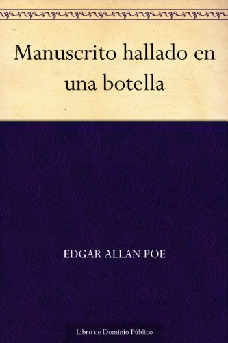 Manuscrito hallado en una botella Manuscrito hallado en una botella