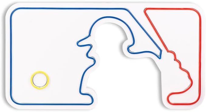 Miniatura 8 de Letrero de neón de béisbol, luz LED de béisbol para decoración de pared para sala de juegos, sala de deportes, bar, sala de estar, oficina,