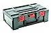 Metabo metaBOX 165 L, Empty (626889000). Dimensions: 496 x 296 x 165 mm. Case Volume: 16.7 l. Maximum Load: 125 kg