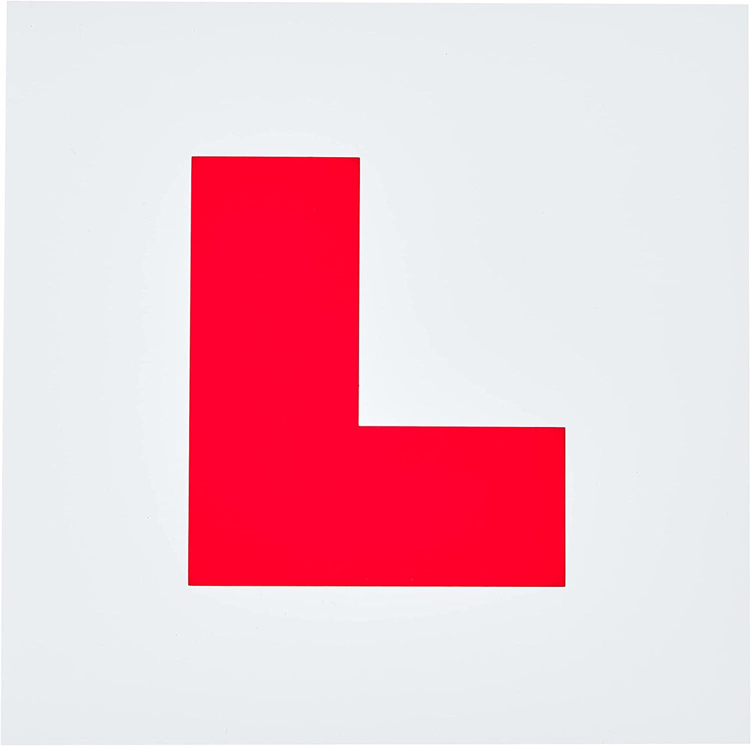 Fully Magnetic Car L Plates for Learner Drivers, Extra Strong Hold & Thick, Easy to Move, UK Road Legal (L Plates)