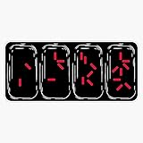 Final Countdown Bumper Sticker Vinyl Decal 5'