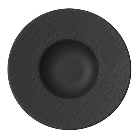 Villeroy & Boch 10-4239-2790 Manufacture Rock Pastateller, Premium Porzellan Cover