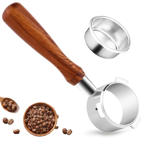 54mm Bottomless Portafilter for Breville Barista Express 870/878/880 - Professional Espresso Machine Replacement Parts with Precision Fit
