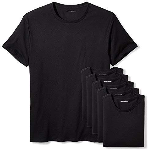 Amazon Essentials Men's 6-pack Crewneck Undershirts Tank Undershirts (pack of 6)