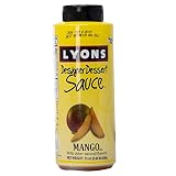 Lyons Mango Designer Dessert Sauce (Pack of 12 Bottles)