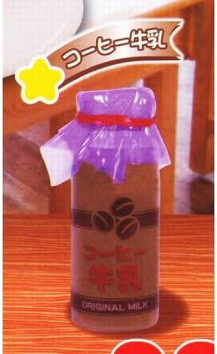 Amazon なつかしの牛乳瓶 とろとろマスコット 4 コーヒー牛乳 単品 カプセル玩具 おもちゃ