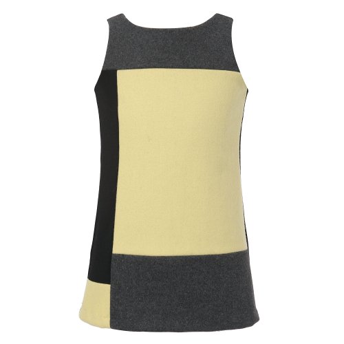 Richie House Girl's Dress RH1282-C-3/4 Yellow