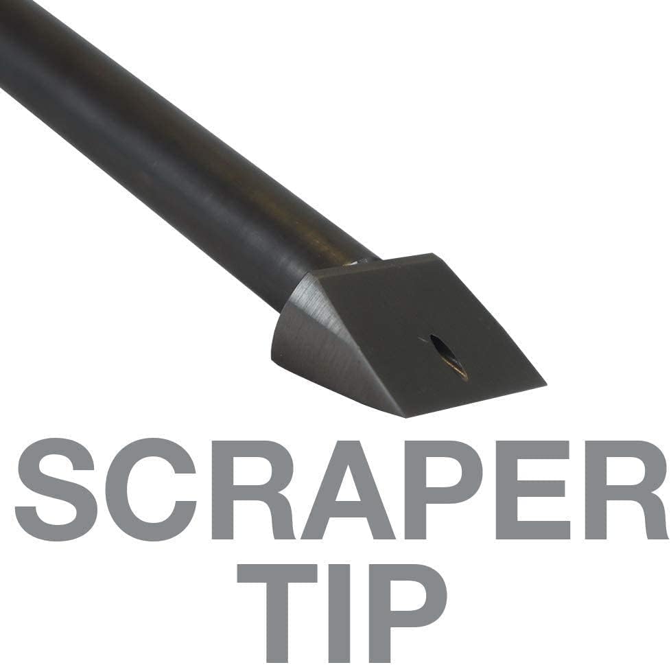 IPA Blow Gun Bundle - Featuring the Air Scraper Blow Gun w/Hardened Steel Scraper Tip and BlowBack Gun, Blind Hole, 1/4" NPT Air Compressor Accessory - Innovative Products of America #8057 & #8058