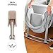 Kinderkraft LOVI Travel Bassinet for Baby, Portable Folding Baby Bed with Built-in Mosquito net, Adjustable Hood and an Additional Cradle Function. Beige