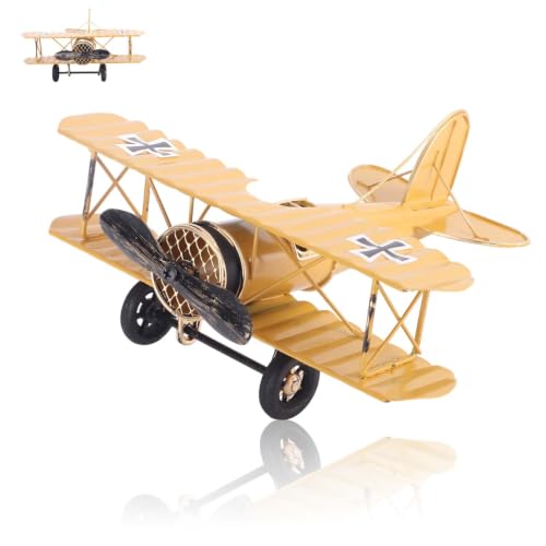 Jwthee Artisanat d'avion en Fer rétro, Modèle d'avion rétro, modèle d'avions Vintage, Artisanat...