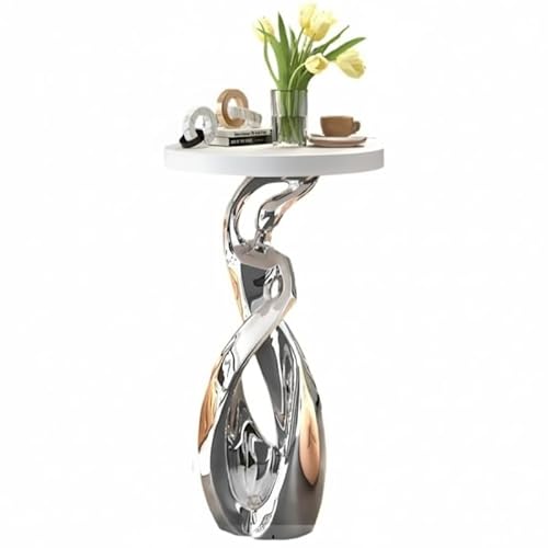 �t���A�����v ���r���O���[�������v �A�[�g�ȑ������C�g ���ۃA�[�g�T�C�h�e�[�u�� �s���N 72cm ����f�U�C�� ���r���O���� �y�� �e���r�䉡�g�p �V���j���M�t�g �C���e���A�A�N�Z�T���[ (72CM,E)