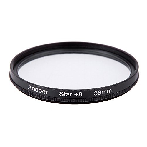 Andoer 58 mm UV + CPL + Star8 + close-up (+1 +2 +4 +10) filtro de fotografia ultravioleta circular p