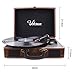 VOKSUN Tocadiscos, Bluetooth Tocadiscos Vinilo con 2 Altavoces incorporados, Reproductor de 3...