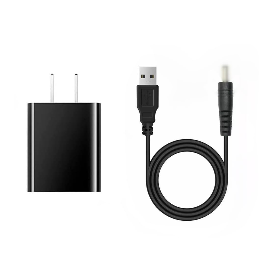 Yustda 5V AC/DC Adapter and USB Charger Cable Replacement for Launch X431 CRP 909 909X 909C 909E CRP909 CRP909C CRP909E CRP909X All System Automotive Car Diagnstic Scanner Tablet Tool Power Supply